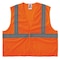 Ergodyne Hi-Vis Safety Vest, 100% recycled polyester, Orange, Size 4XL/5XL 8205HL-ECO - alternate 2